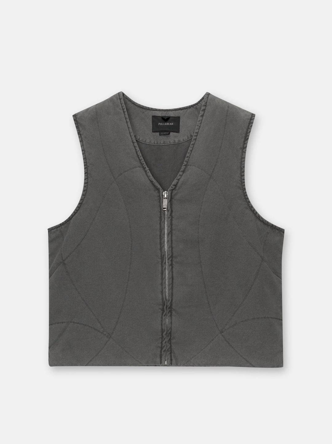Moudda PULL & BEAR - Gilet Crop Lavé Coupes - Tunisie 2
