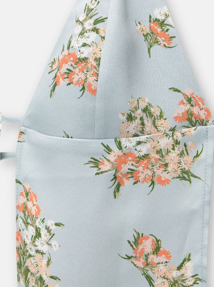 Moudda PULL & BEAR - Top Satiné Fleur En Ligne - Tunisie 4