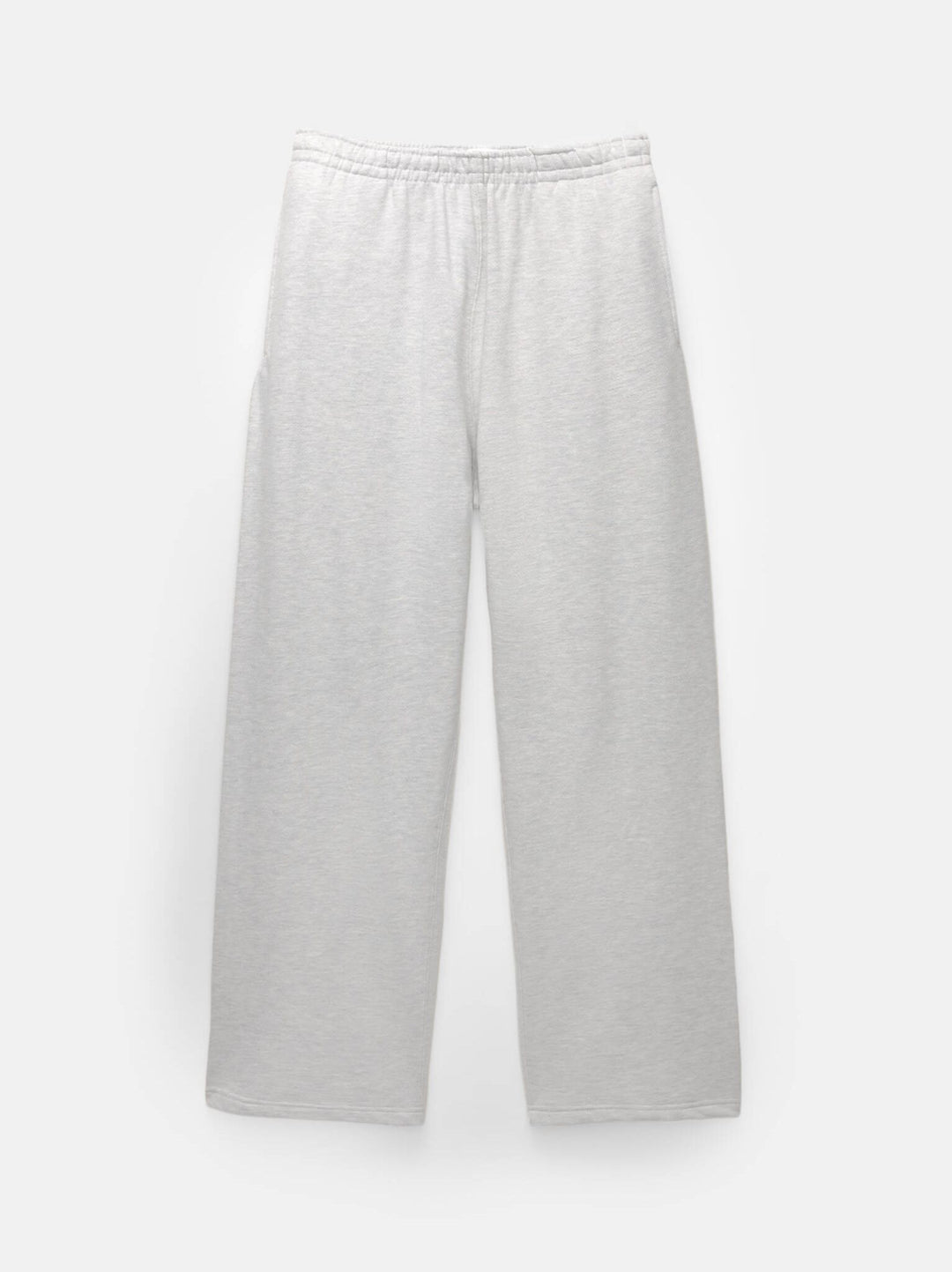 Moudda PULL & BEAR - Pantalon Jogging Wide (Gris Clair) - Tunisie 4