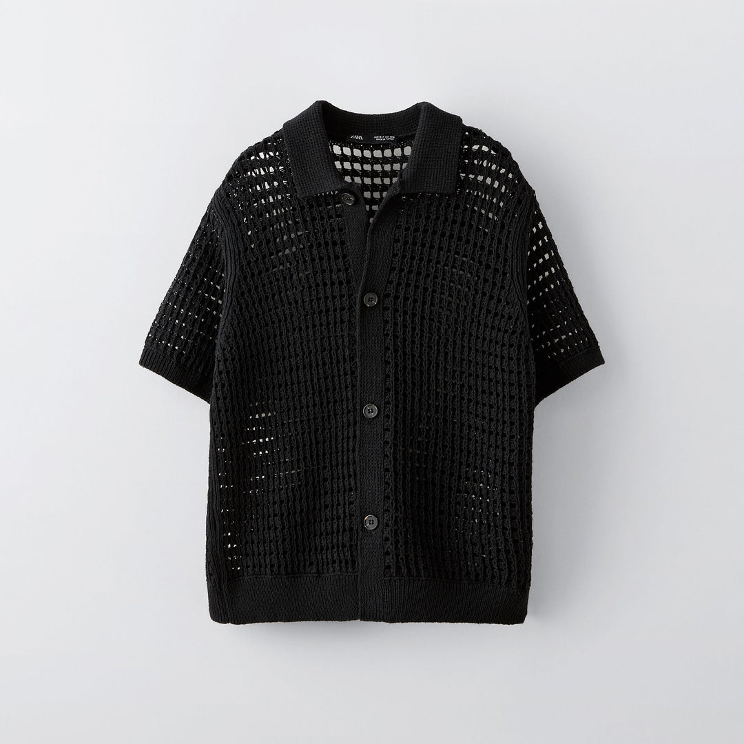 Moudda ZARA - Chemise crochet ajouré - Tunisie 1