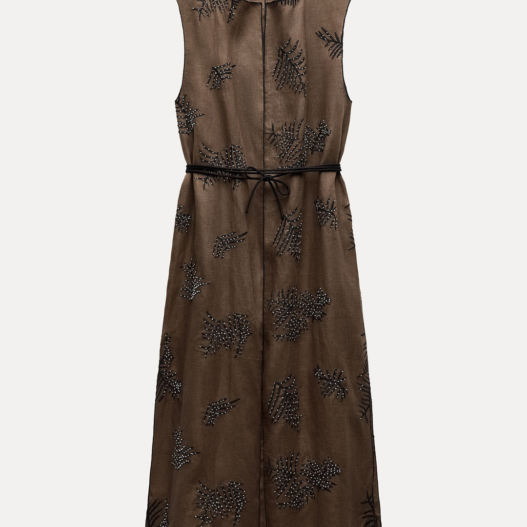 Moudda ZARA - Combinaison 503 gilet long brodé - Tunisie 1