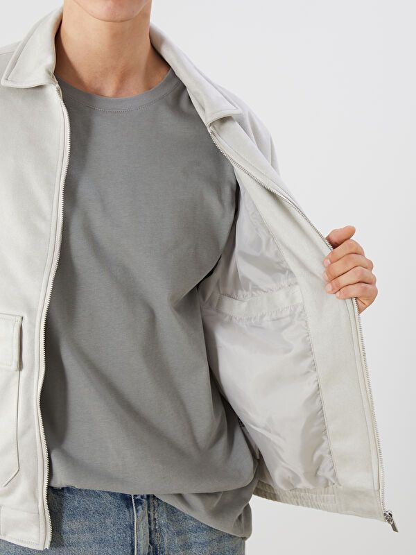 Moudda LC Waikiki - Manteau léger en similicuir pour Homme - Tunisie 4