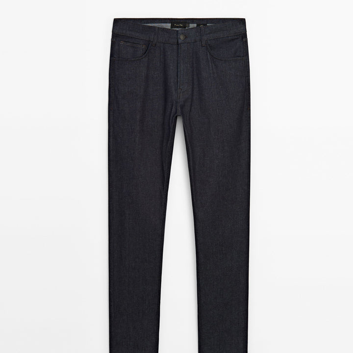 Moudda Massimo Dutti - Pantalon jean rinçé lavé coupe slim - Tunisie 2