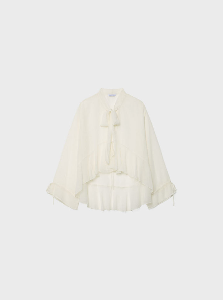 Moudda STRADIVARIUS - Blouse en Chiffon avec Nœuds - Tunisie 2