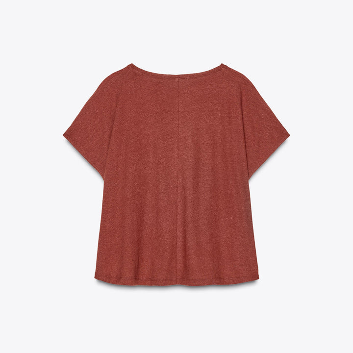 Moudda ZARA - T-Shirt - Manches Courtes, Col Rond & Coton/Lin - Tunisie 2