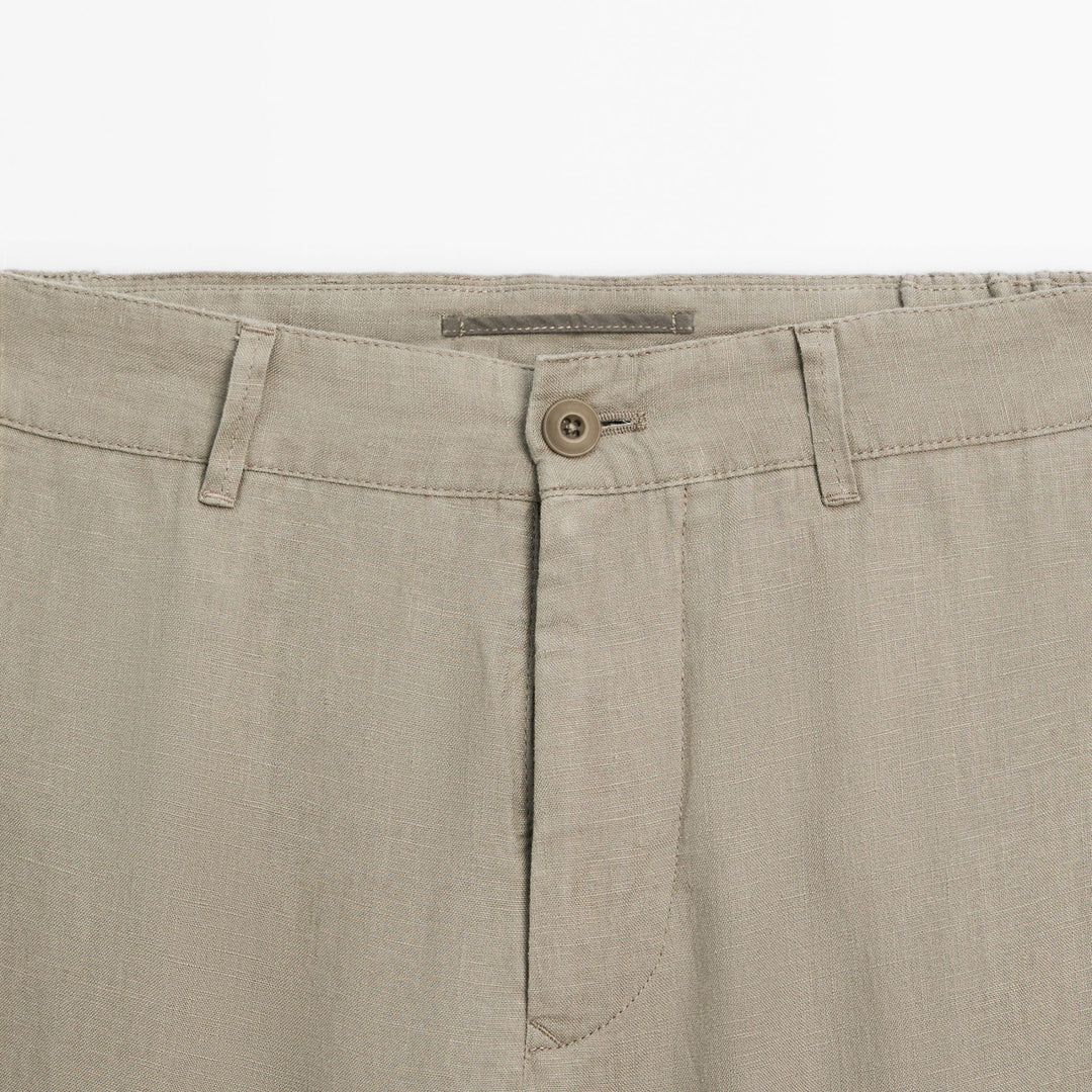 Moudda Massimo Dutti - Pantalon 100 % lin sophistiqué fuselé - Tunisie 6