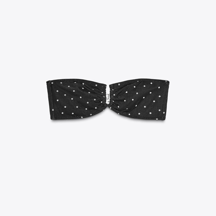Moudda ZARA - Haut Bikini Tulle Bandeau - Imprimé Pois - Tunisie 1