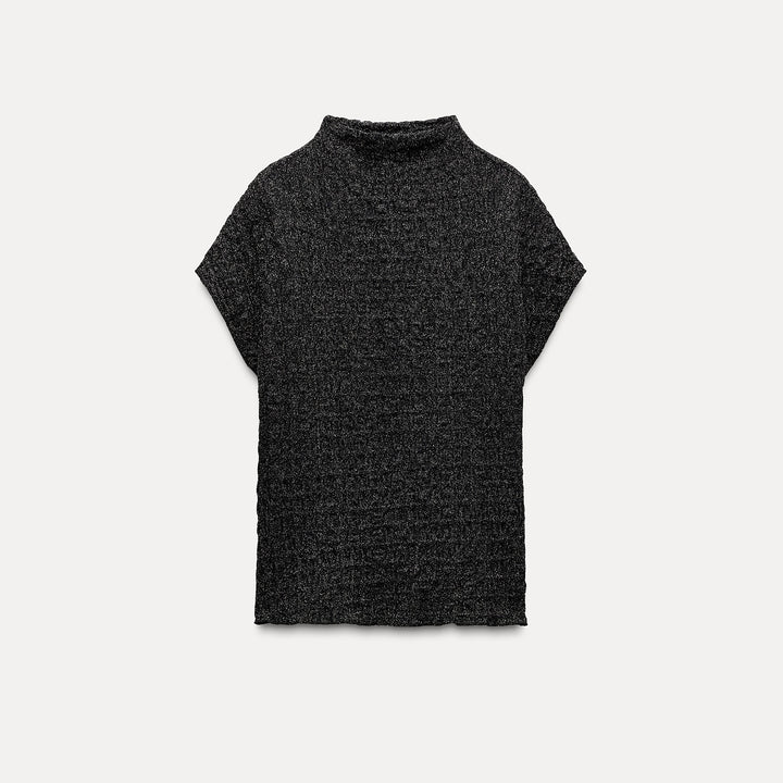 Moudda ZARA - Top Texturé Lurex - Tunisie 1