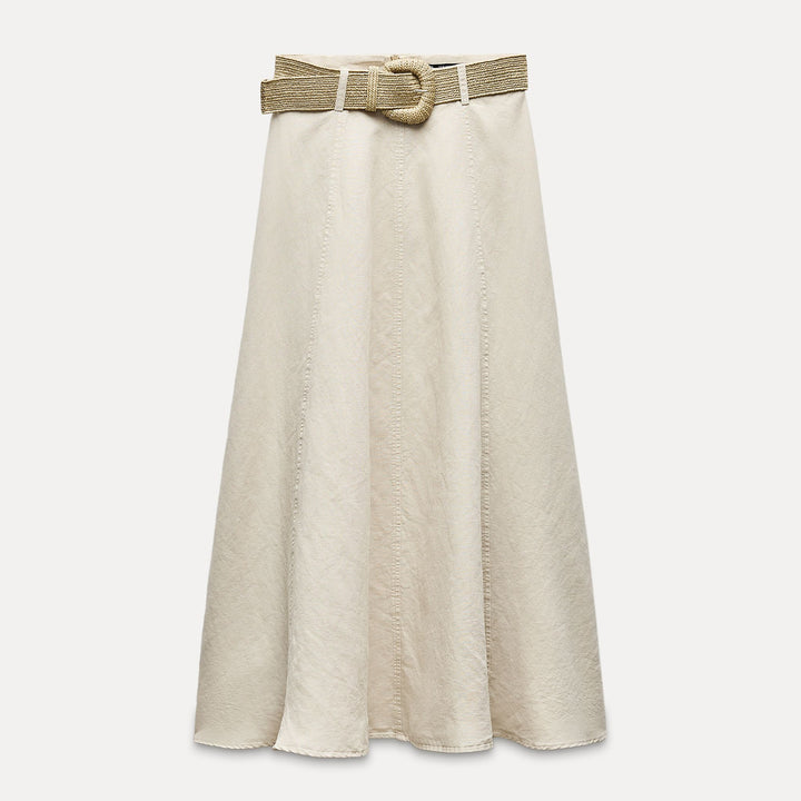 Moudda ZARA - Short à ceinture style raphia - Tunisie 1