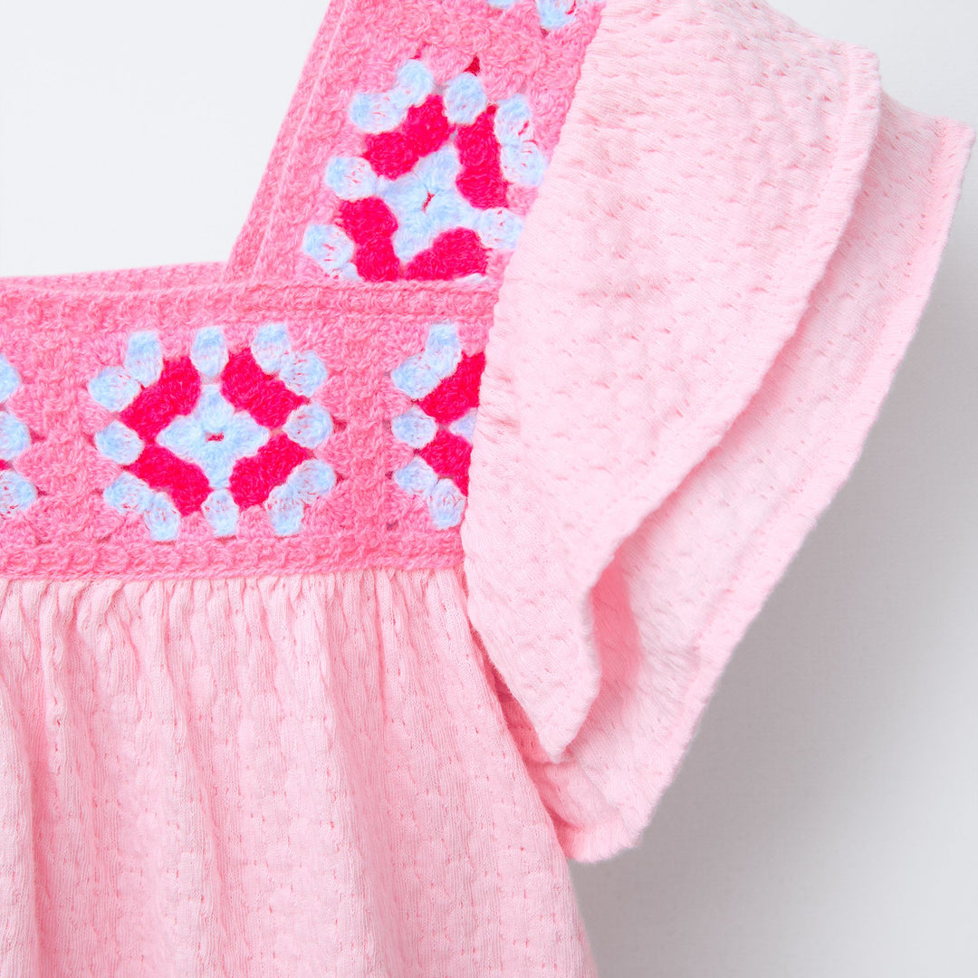 Moudda ZARA - Robe Enfant Crochet - Volants - Tunisie 3