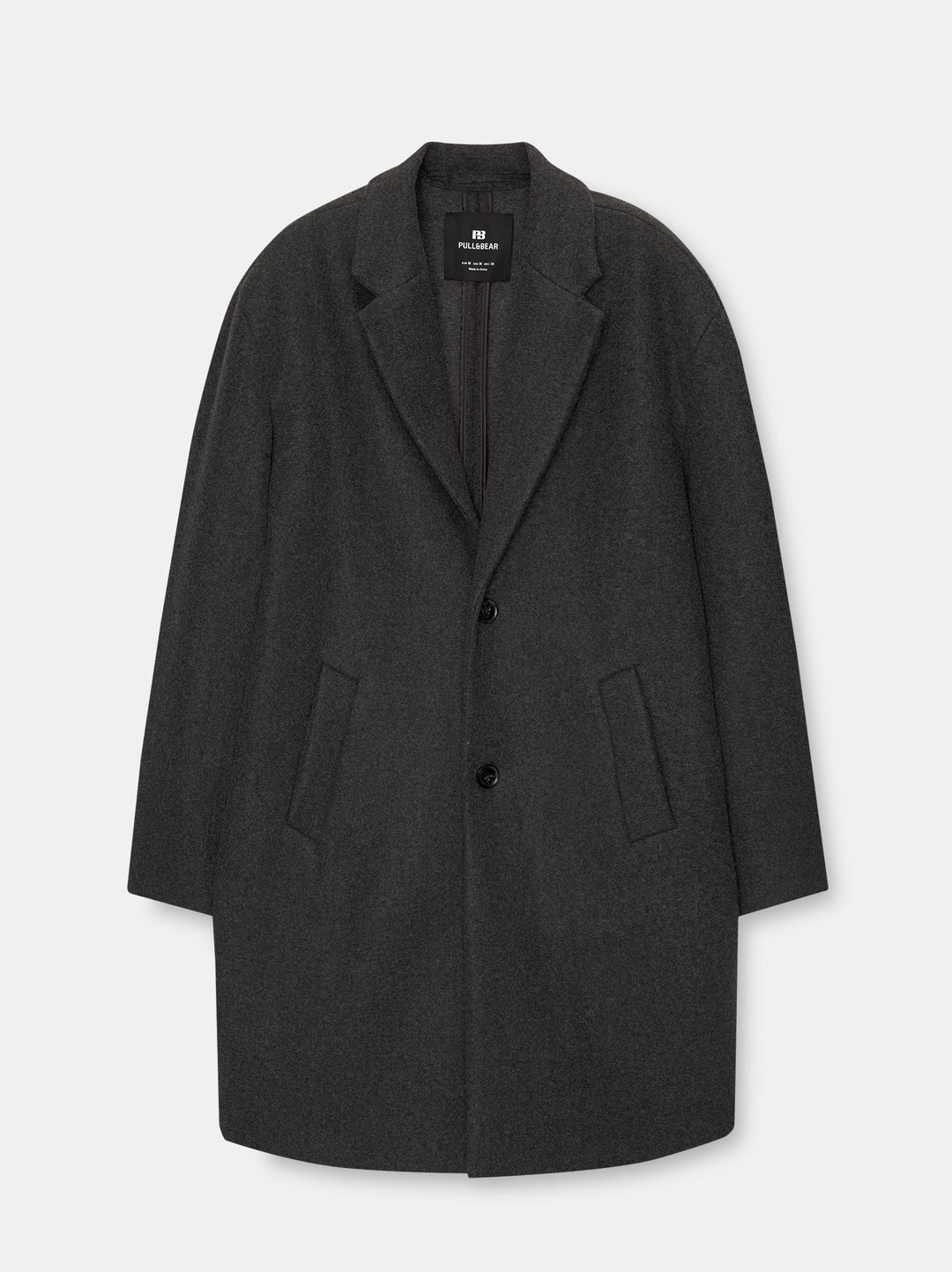 Moudda PULL & BEAR - Manteau Basique en Drap - Tunisie 2