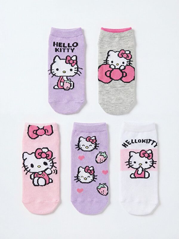 Moudda LC Waikiki - Chaussettes liner trainer (sport) pour Fille couleur Lilas - Tunisie 1