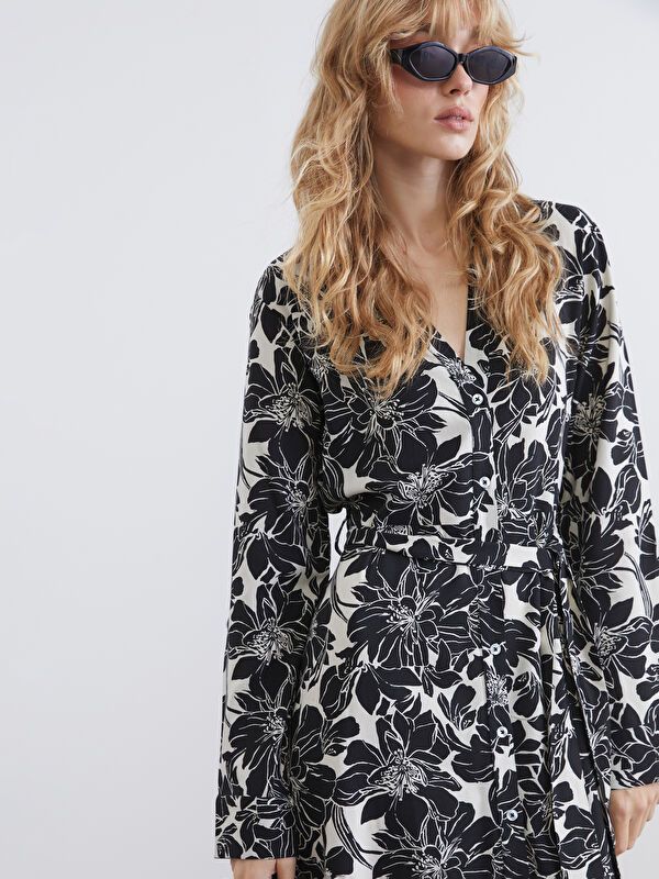 Moudda LC Waikiki - Robe manches courtes en tissu - Tunisie 3