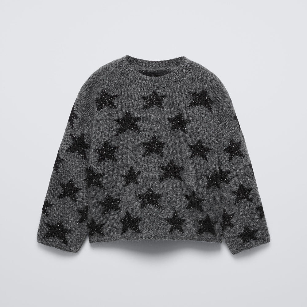 Moudda ZARA - Pull maille enfant étoiles lurex - Tunisie 2