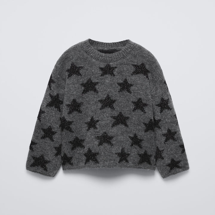 Moudda ZARA - Pull maille enfant étoiles lurex - Tunisie 2