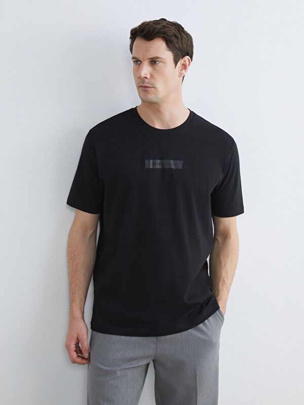 Moudda LC Waikiki - T-shirt imprimé manches courtes en jersey pour Homme - Tunisie 1