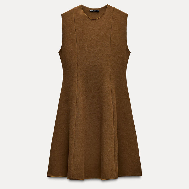 Moudda ZARA - Robe Skater Maille Stretch Sans Manches - Tunisie 2
