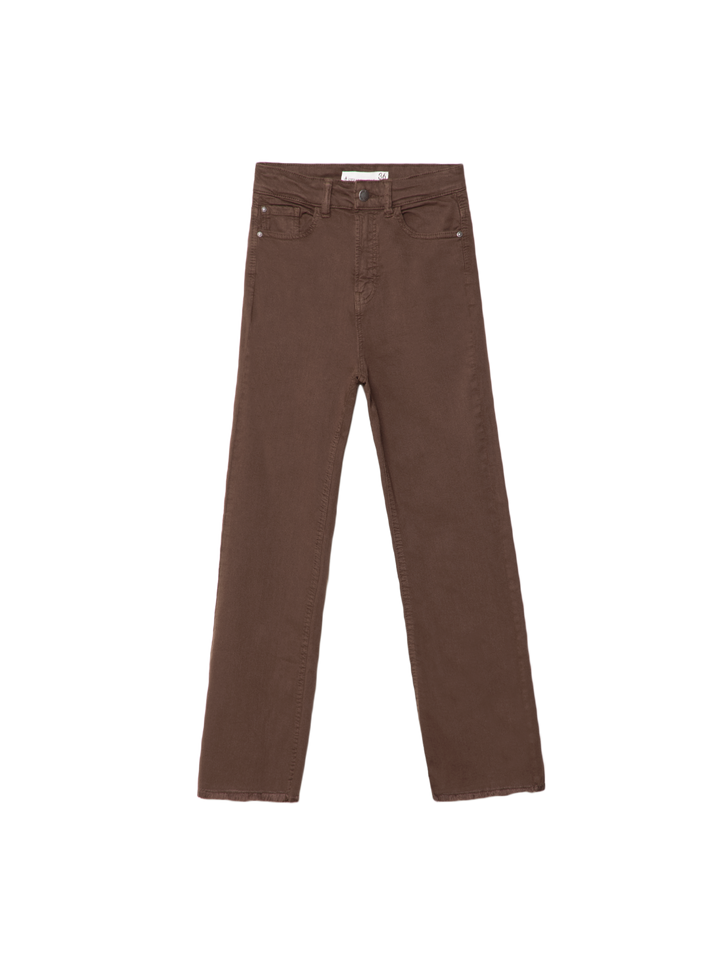 Moudda STRADIVARIUS - Pantalon Crop Flare en Serge 20% Bio - Tunisie 2