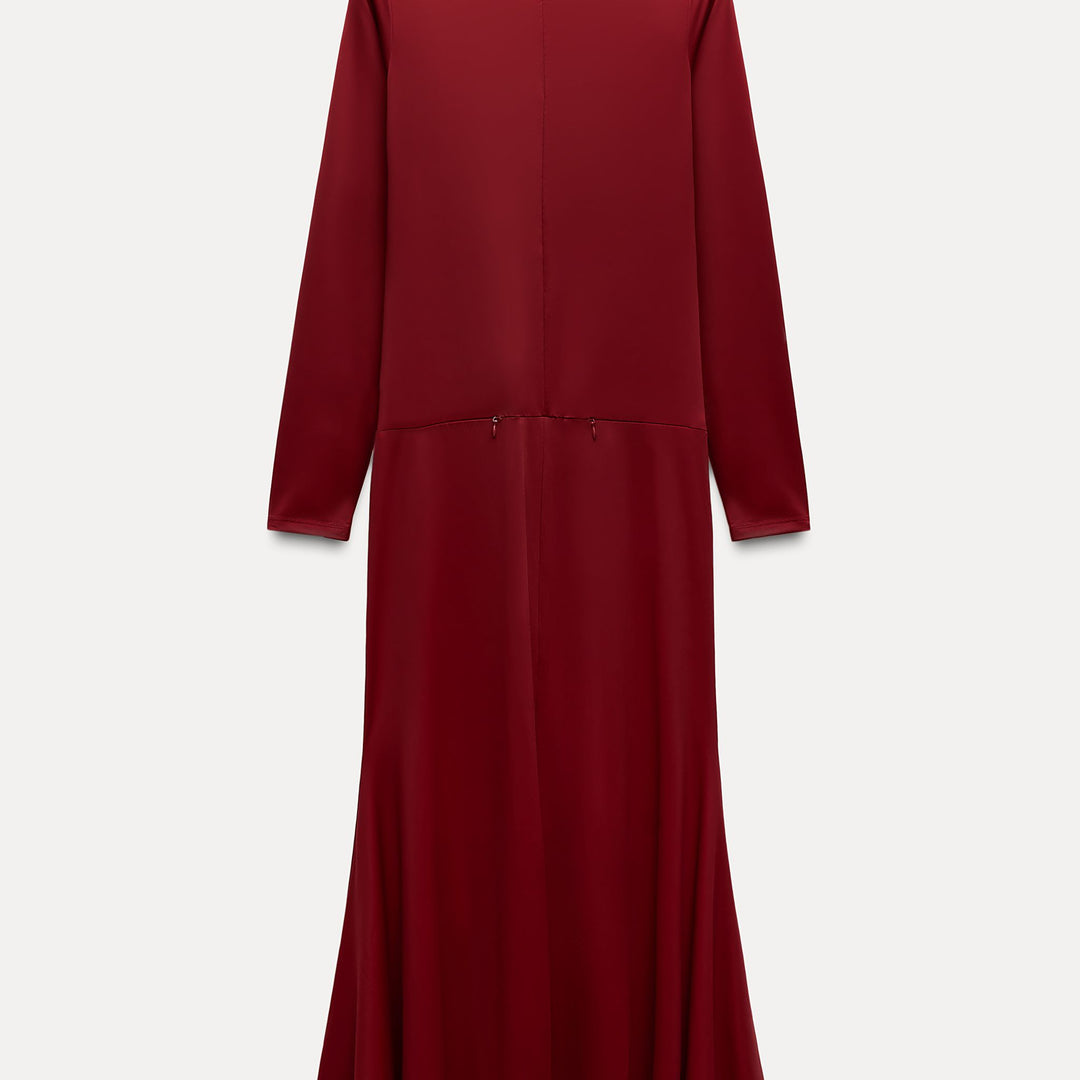 Moudda ZARA - Robe Seconde Peau à Godets Zippée - Tunisie 1