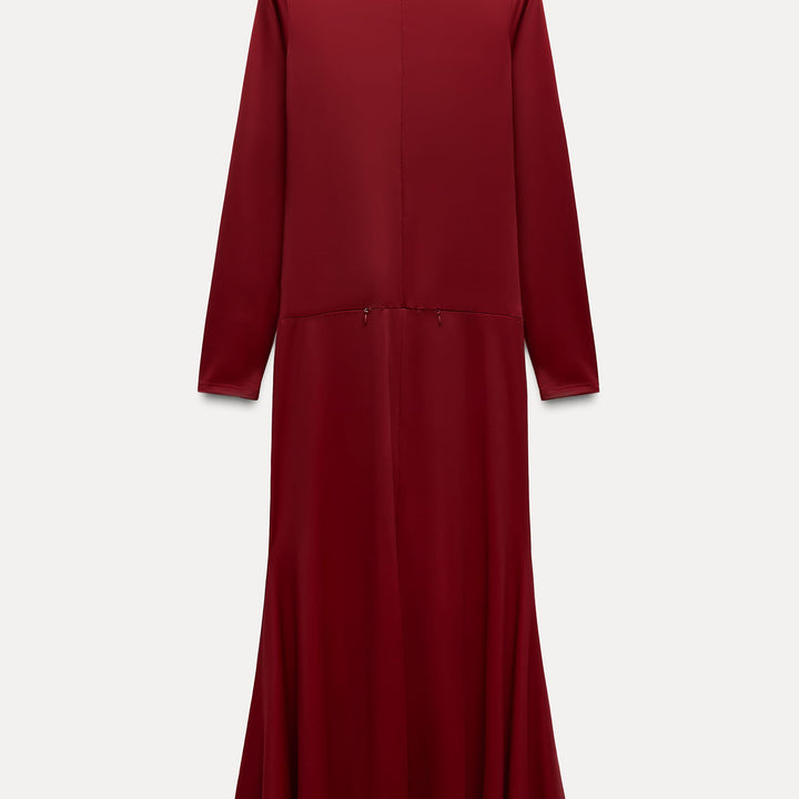 Moudda ZARA - Robe Seconde Peau à Godets Zippée - Tunisie 1