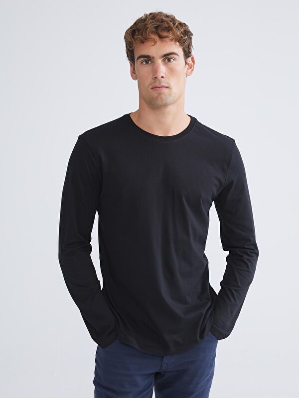 Moudda LC Waikiki - Maillot de corps manches longues en jersey pour Homme - Tunisie 1