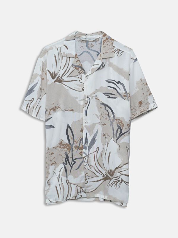 Moudda LC Waikiki - Chemise imprimée manches courtes en tissu tissé pour Homme - Tunisie 4