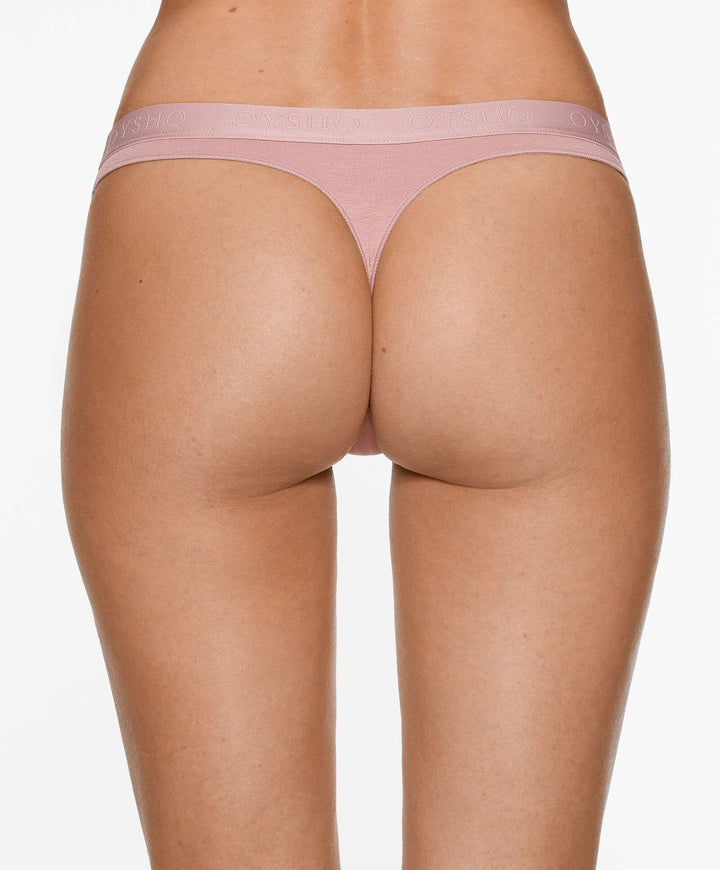 Moudda Oysho - Culotte 3D Coton Logo Opale - Tunisie 5