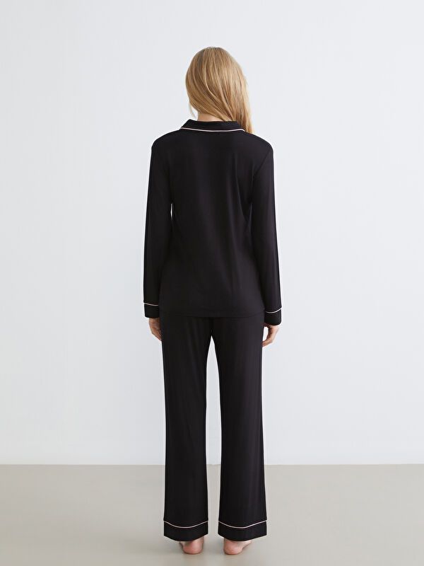 Moudda LC Waikiki - Pyjama manches longues en jersey pour Femme - Tunisie 4