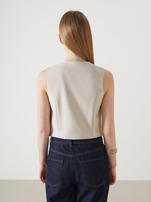 Moudda LC Waikiki - Gilet en tissu pour Femme - Tunisie 4