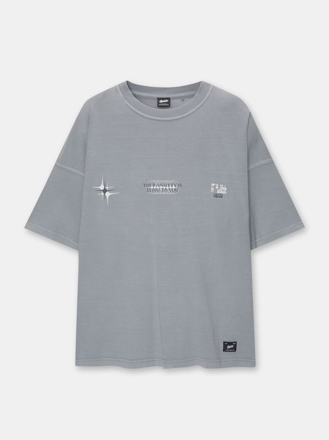 Moudda PULL & BEAR - T-Shirt Demi-Manches Collection Trendy Tex - Tunisie 1