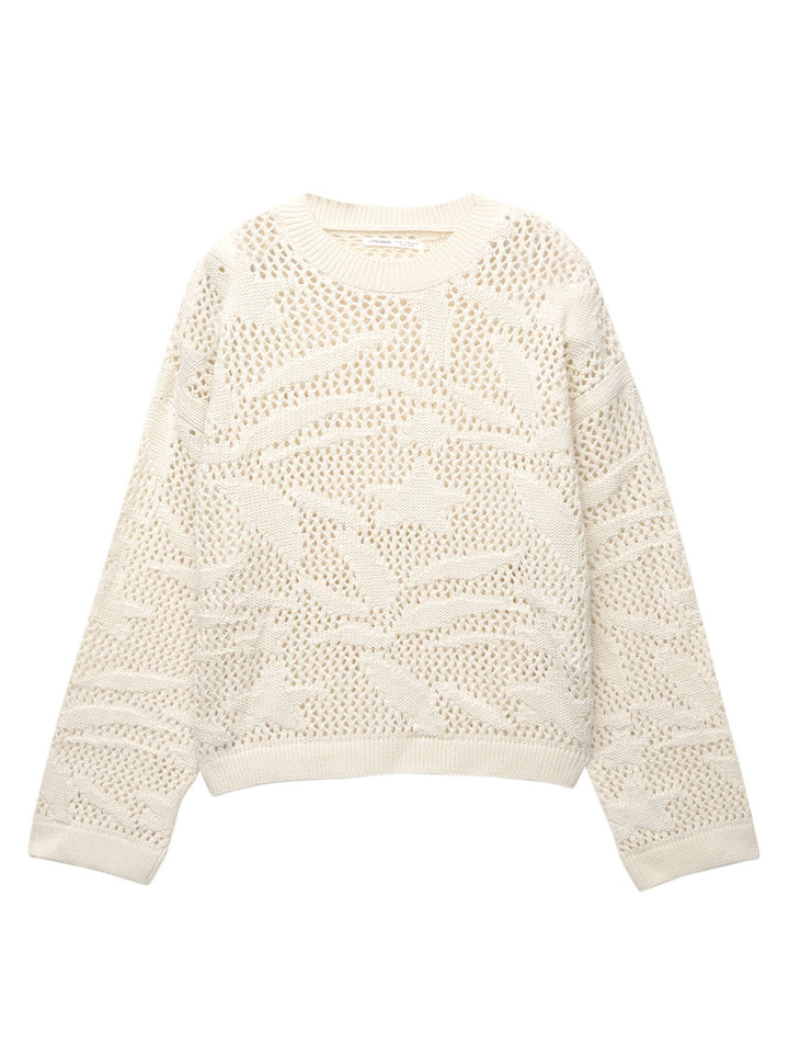 Moudda PULL & BEAR - Pull Dentelle - Fleurs - Tunisie 1
