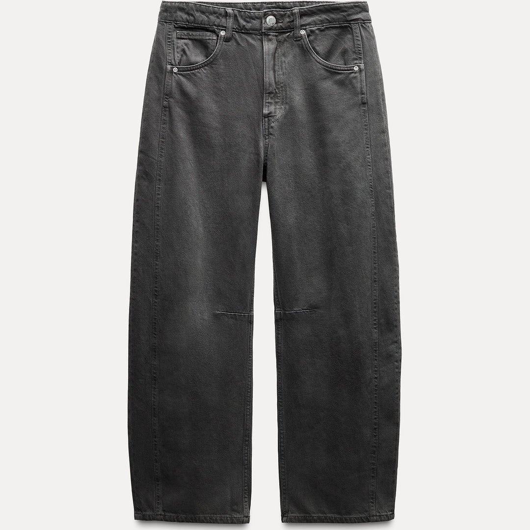 Moudda ZARA - Pantalon ballon panneau latéral taille mi-haute longueur complète - Tunisie 1