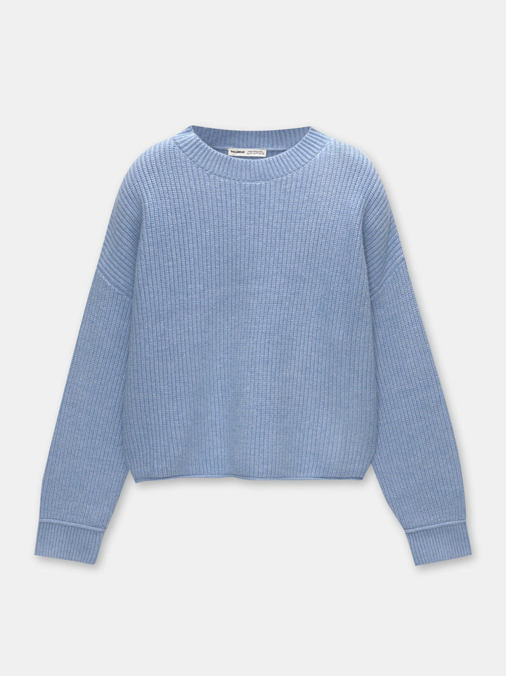 Moudda PULL & BEAR - Pull Col Rond Perlé Détails Rolling - Tunisie 1