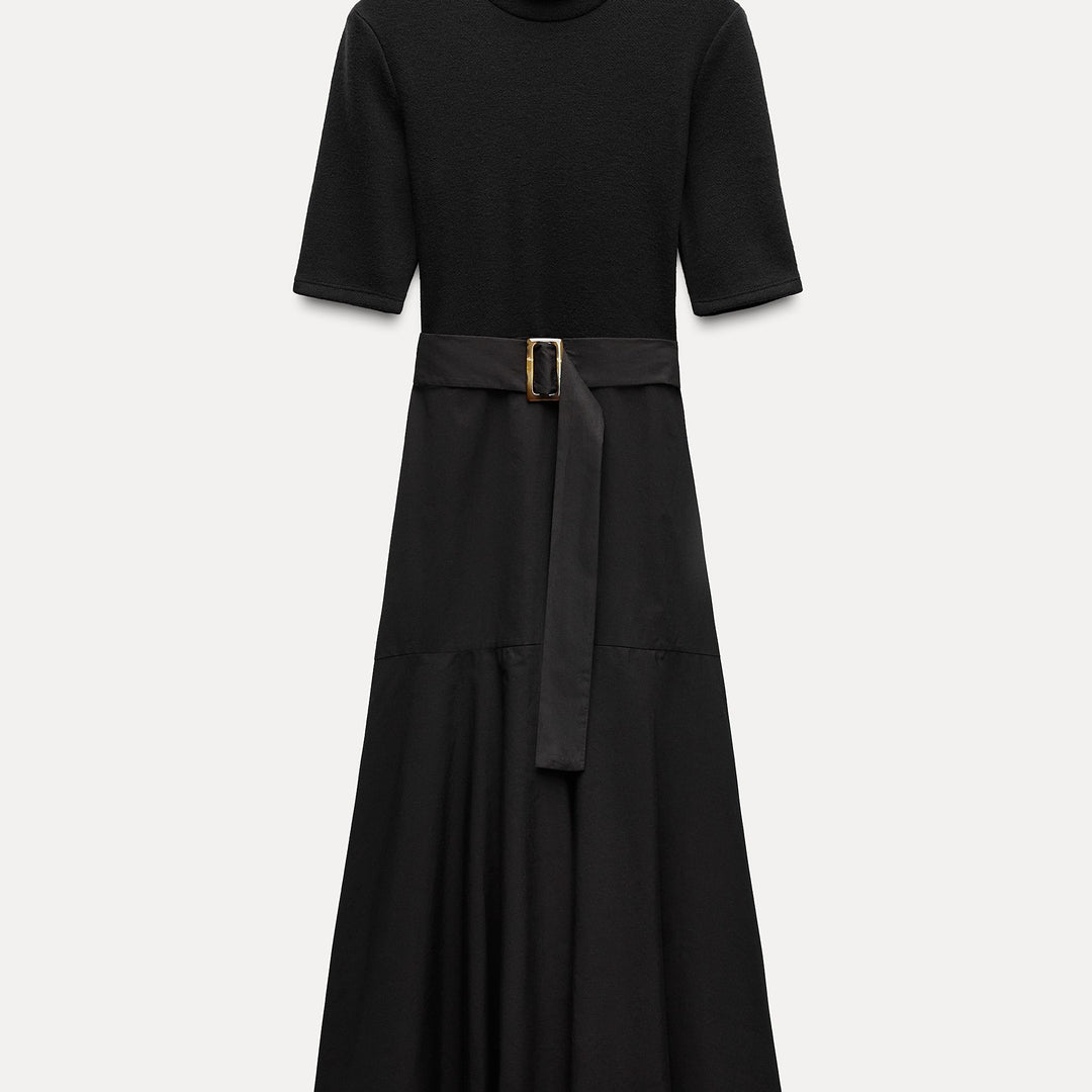 Moudda ZARA - Robe Bimatière Douce avec Ceinture - Tunisie 2