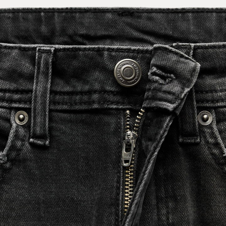 Moudda ZARA - Jean relaxed slim noir antique - Tunisie 4