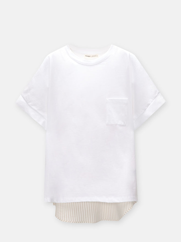 Moudda PULL & BEAR - Body PA Bimatière Manches Courtes - Tunisie 4