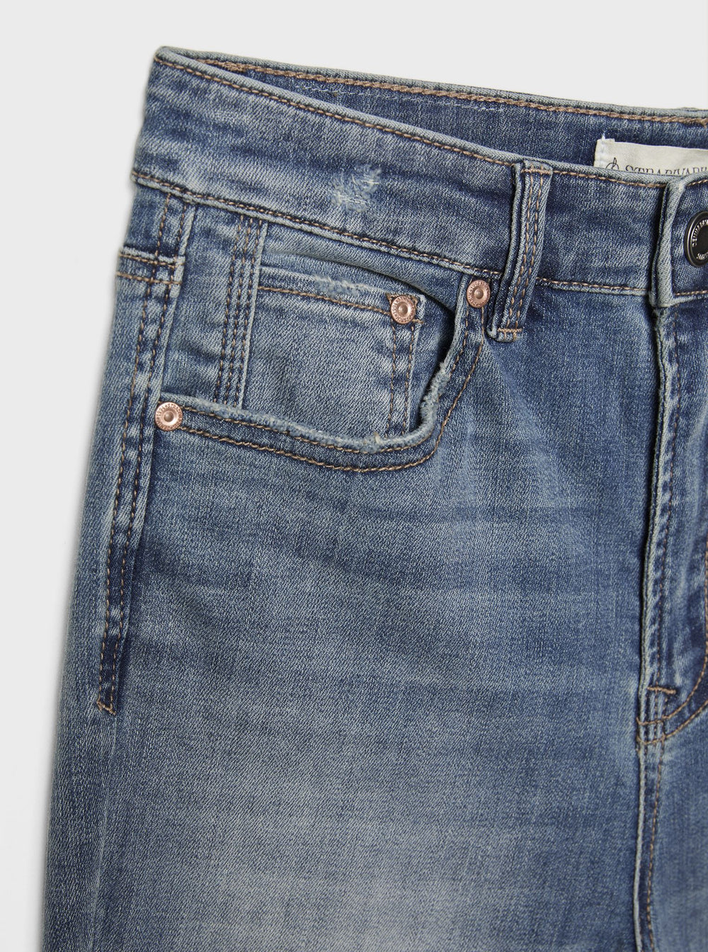 Moudda STRADIVARIUS - Jean Taille Haute 20% Coton Biologique - Tunisie 2