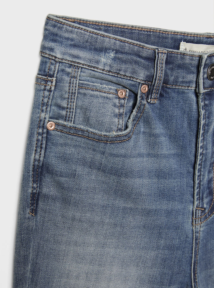 Moudda STRADIVARIUS - Jean Taille Haute 20% Coton Biologique - Tunisie 2