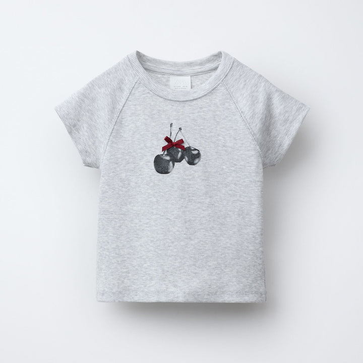 Moudda ZARA - T-Shirt - Côtes & I Love + Cerises - Tunisie 1