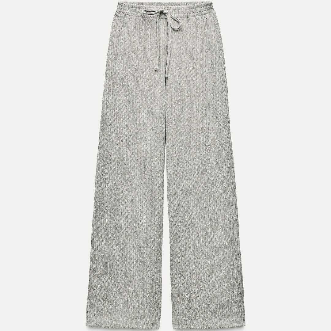 Moudda ZARA - Pantalon droit brossé, texture douce – ensemble - Tunisie 2