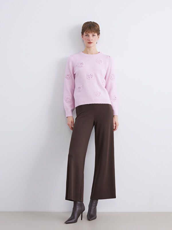 Moudda LC Waikiki - Pull tricot maternité Femme Rose sale - Tunisie 2