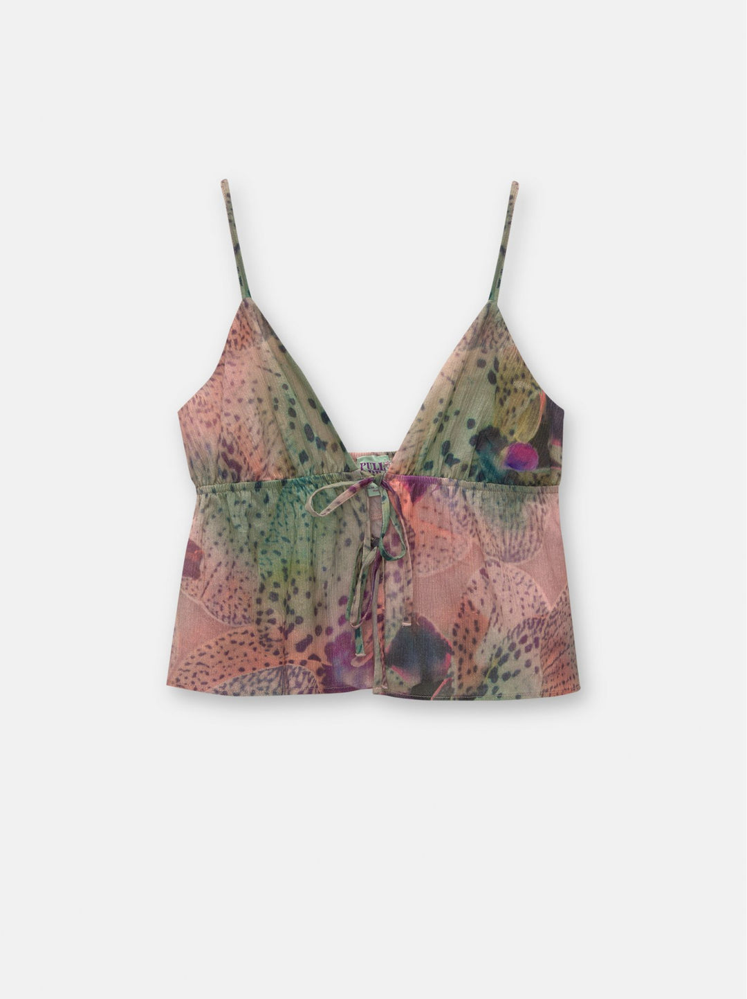 Moudda PULL & BEAR - Top Imprimé Nœuds Devant Collection Été - Tunisie 3