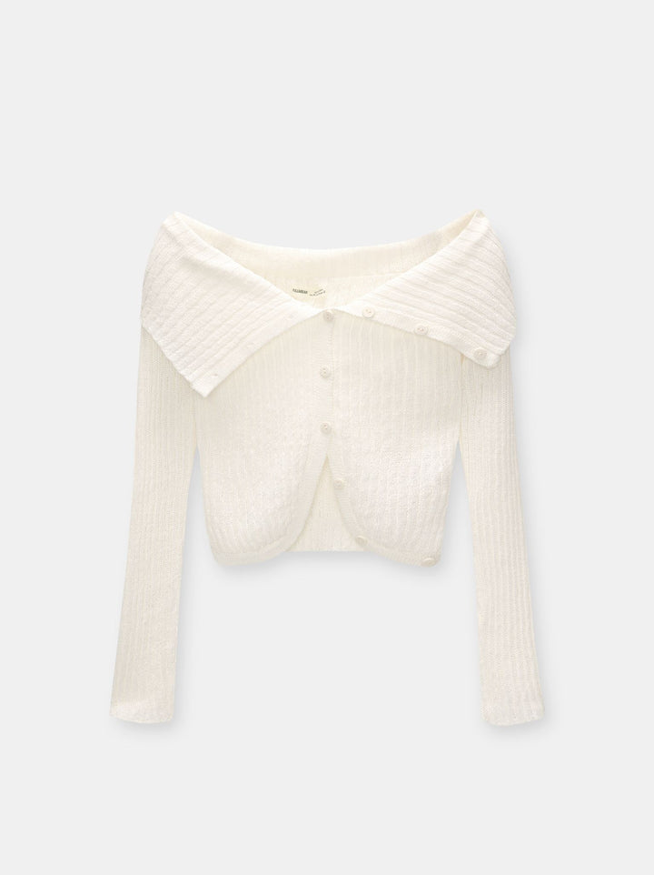 Moudda PULL & BEAR - Veste Côtelé Encolure Bardot - Tunisie 1