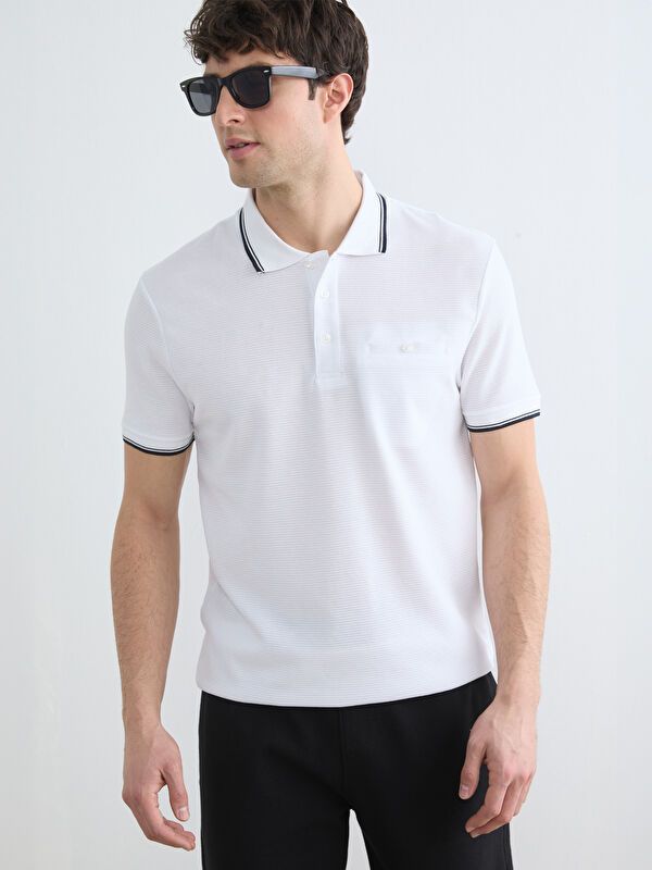 Moudda LC Waikiki - T-shirt manches courtes en jersey pour Homme - Tunisie 1