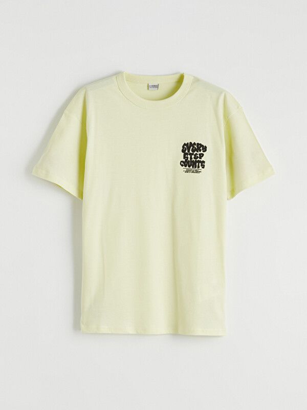 Moudda LC Waikiki - T-shirt manches courtes en jersey pour Garçon couleur  Vert citron - Tunisie 1