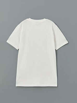 Moudda LC Waikiki - Body jersey manches courtes licence Garçon Ecru - Tunisie 2