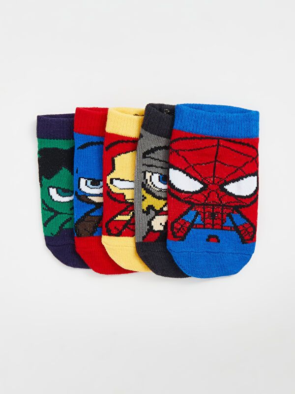 Moudda LC Waikiki - Chaussettes pour sneakers Garçon Fil mélangé teint - Tunisie 2