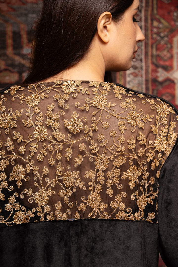 Moudda Tresors De Mimi - Caftan Jumana Noir - Tunisie 3