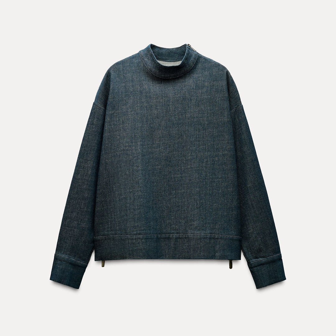 Moudda ZARA - Set sweat à capuche en jean - Tunisie 1