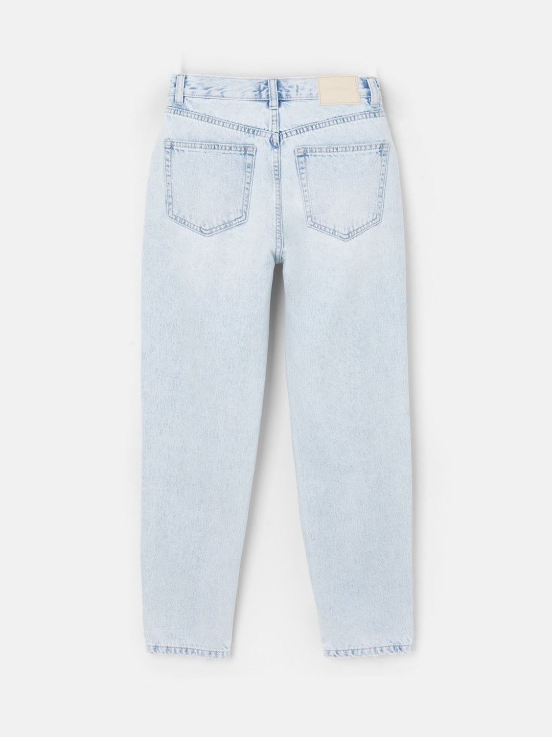 Moudda PULL & BEAR - Pantalon Mom Blanc - Tunisie 3